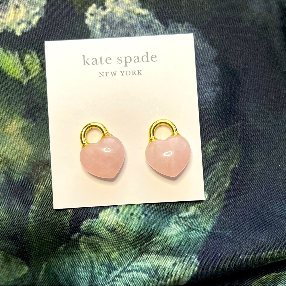 NWT Kate Spade “Open Heart” post earrings